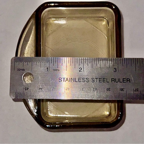 💠 6 MCM Danish Cabaret Glass Trays Bowls set vintage Denmark tinted EUC dishes - Picture 4 of 16